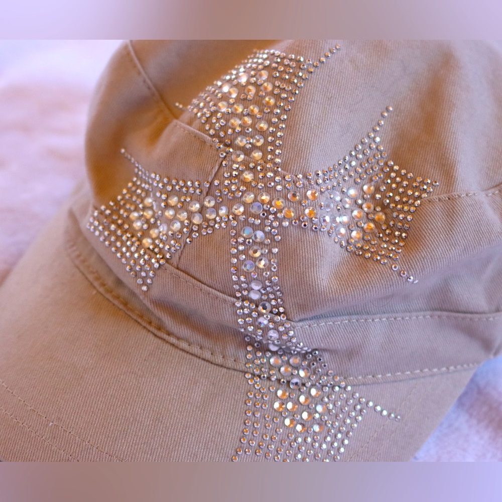 Women’s Embroidered Cross Hat